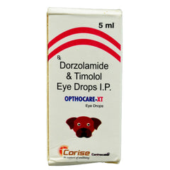 Corise Opthocare XT (Dorzolamide Timolol) Eye Drops for Dogs and Cats (5ml)