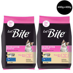 Let's Bite Active Kitten Ocean Fish Cat Dry Food (Buy 1 Get 1 Free)