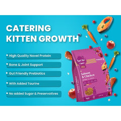 Bark Out Loud Salmon and Chicken Kitten Dry Food