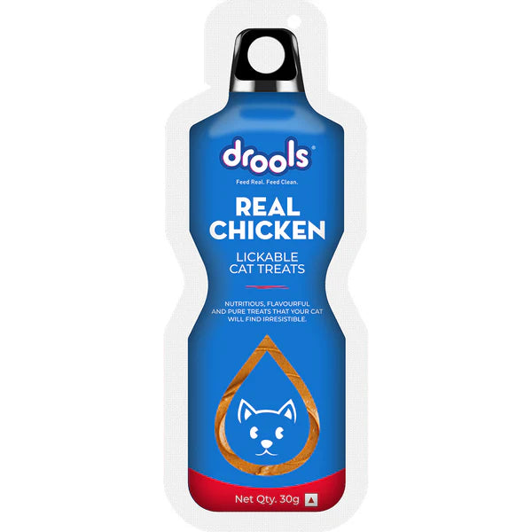 Drools Real Chicken Creamy Lickable Cat Treats
