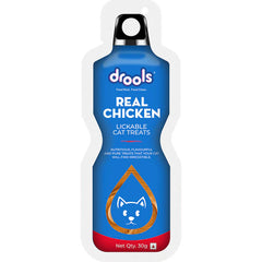 Drools Real Chicken Creamy Lickable Cat Treats