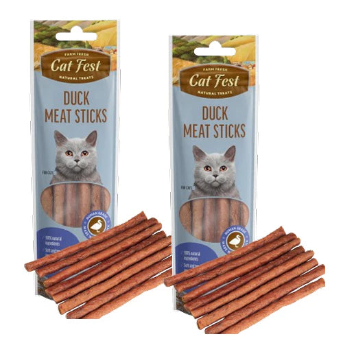 Catfest Duck Meat Sticks Cat Treats