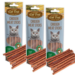 Catfest Chicken Meat Sticks Cat Treats