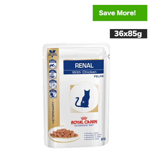 Royal Canin Veterinary Diet Renal Chicken Adult Cat Wet Food