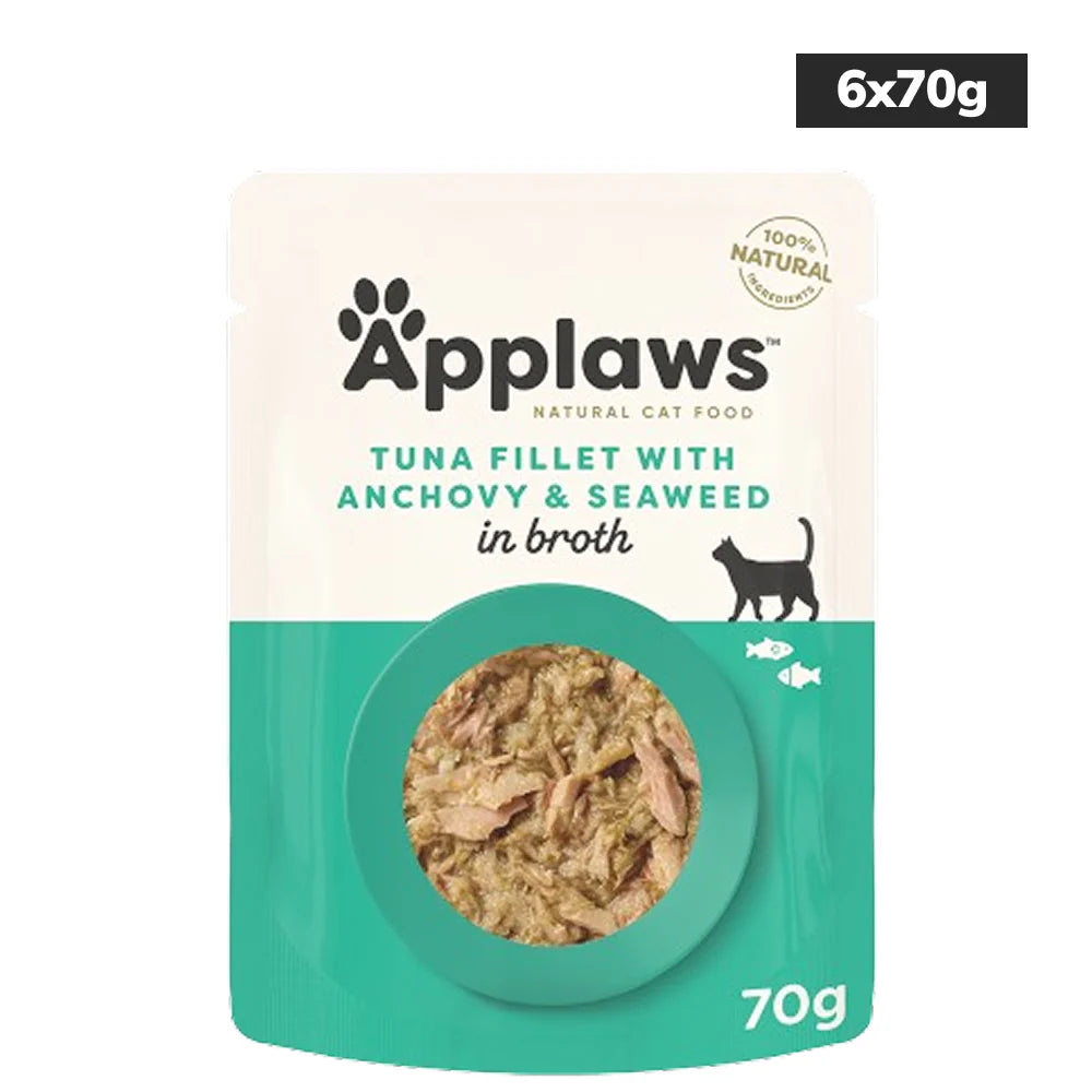 Applaws Tuna Fillet with Whole Anchovy Cat Wet Food