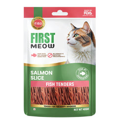 First Meow Salmon Slice Jerky Cat Treat