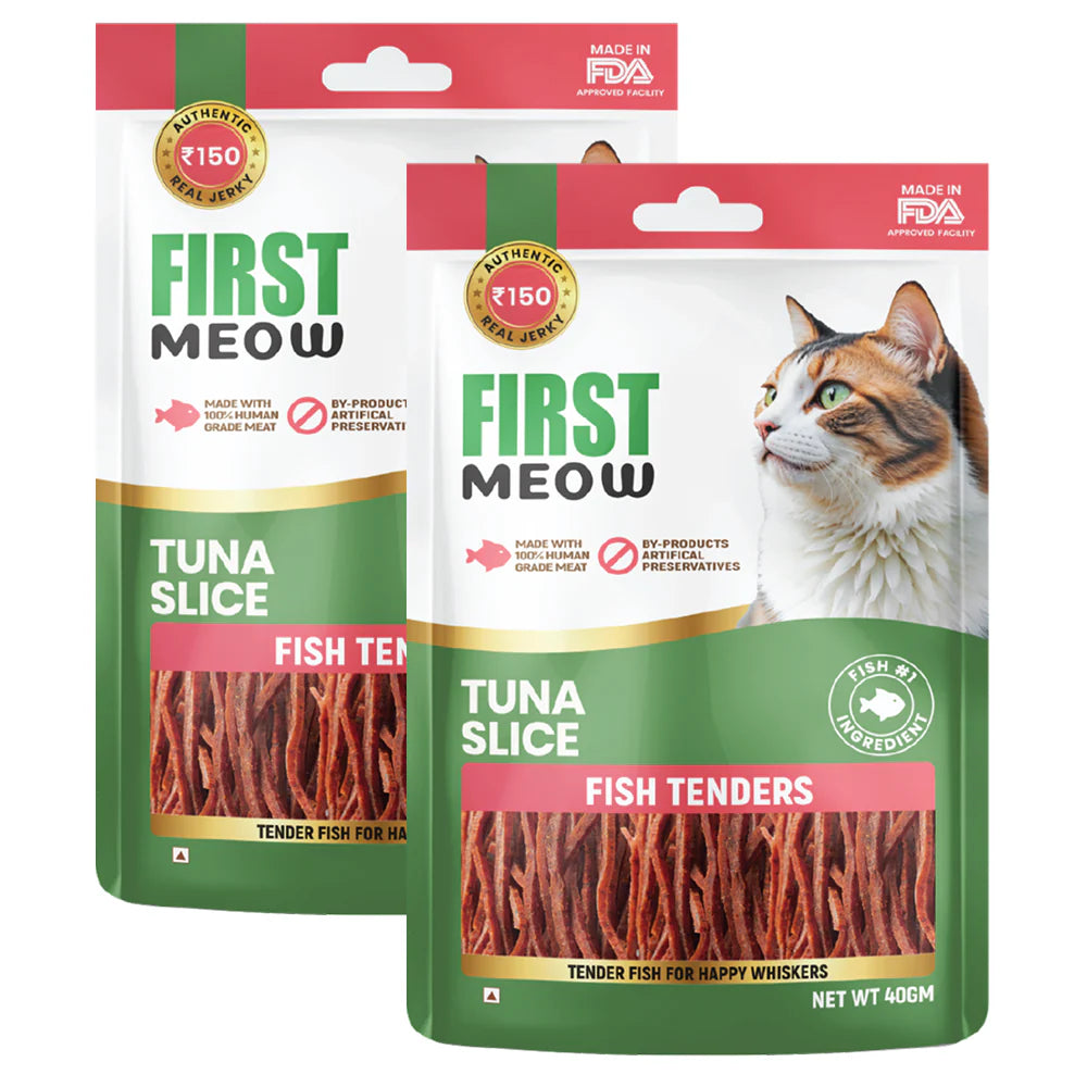First Meow Tuna Slice Jerky Cat Treat