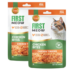 First Meow Chicken Bites Jerky Cat Treat