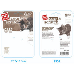 GiGwi Catch and Scratch Eco Line Sloth Toy for Cats