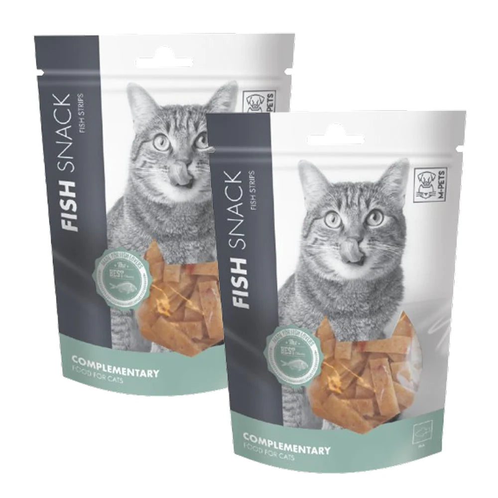 M PETS Fish Strips Treats for Cats