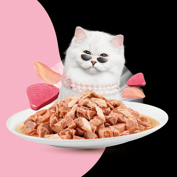 Moochie Tuna Grain Free Beauty Skin & Coat Adult Cat Wet Food