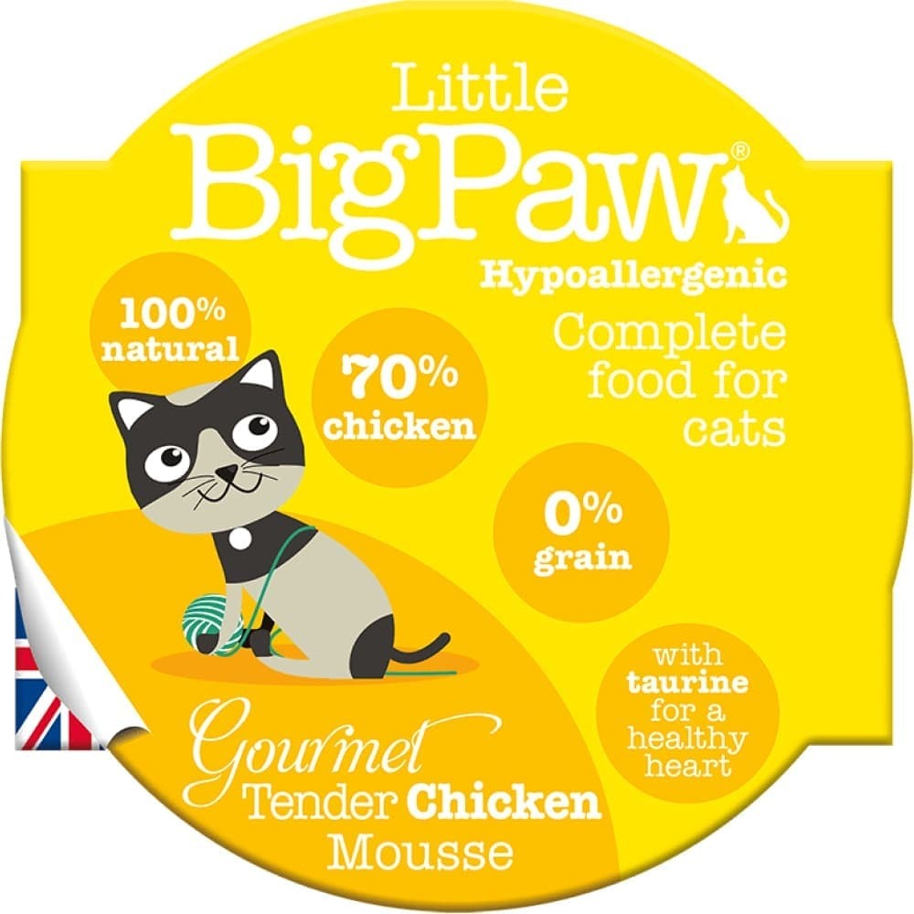 Little Big Paw Tender Chicken Mousse Cat Wet Food
