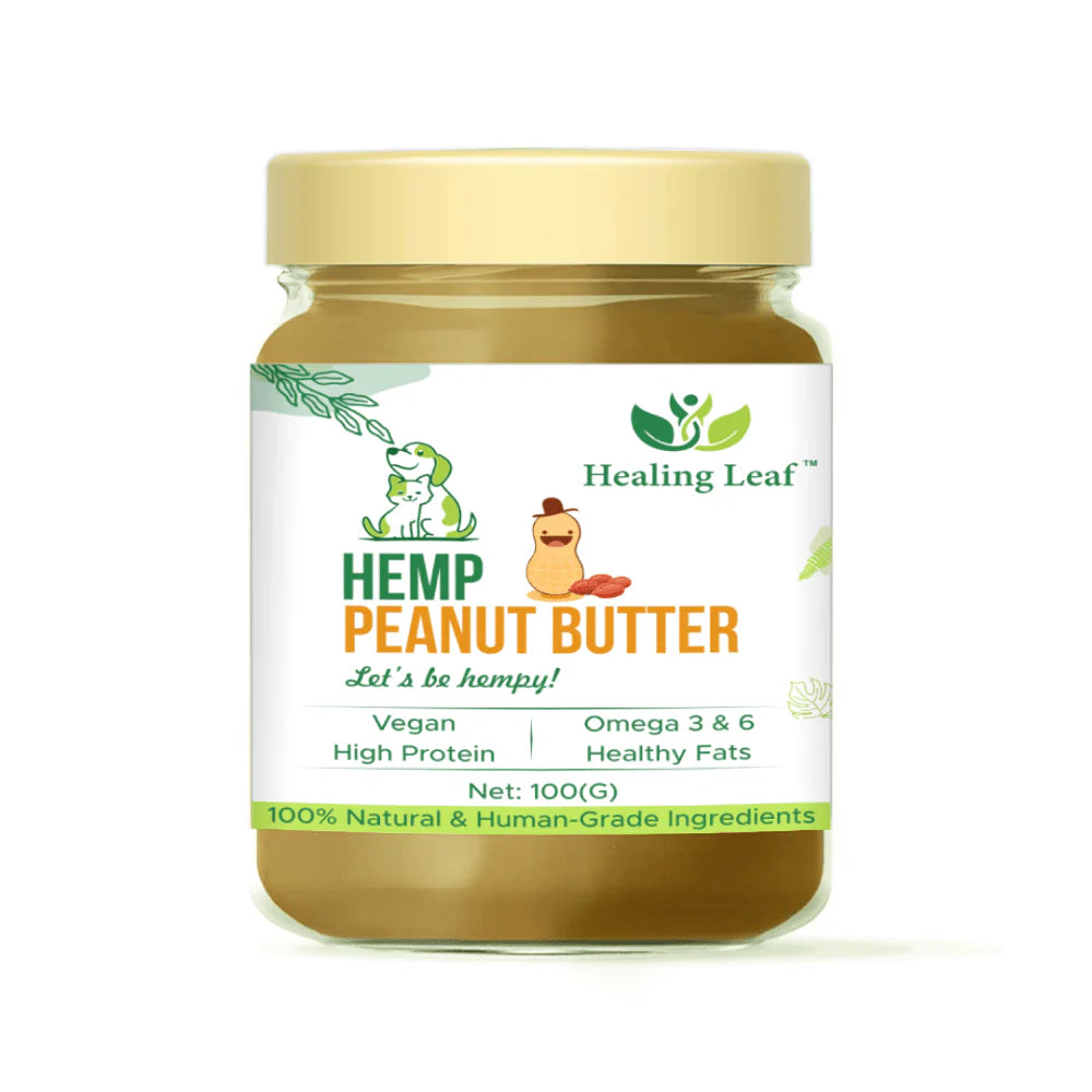 Healing Leaf Hemp Peanut Butter and Bark Out Loud Skin & Coat Hemp Chew Stix for Dogs and Cats Combo