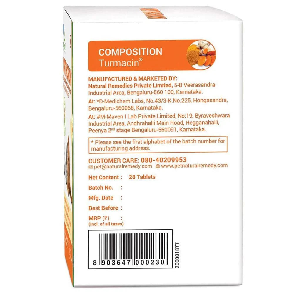 Natural Remedies Orthoron Joint Supplement Tablets for Dogs and Cats