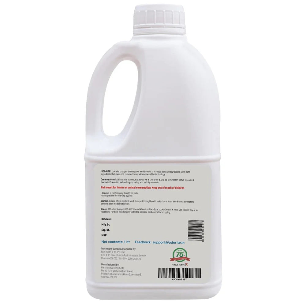 Odo Rite Pet Area Cleaner with Odour Neutralizer
