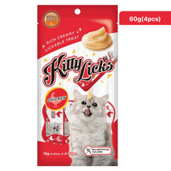 Kitty Licks Chicken Flavour and Tuna Cat Treats Combo