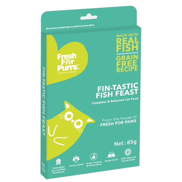 Fresh For Purrs Fin Tastic Fish Feast Wet Food for Cats