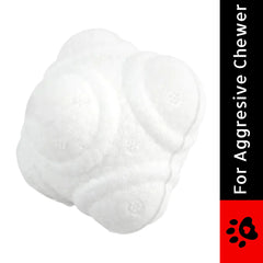 Talking Dog Club Crazy Bounce Meta Ball Toy for Dogs (White)