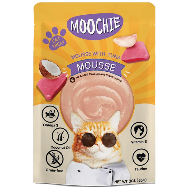Moochie Mousse with Tuna Grain Free Cat Wet Food