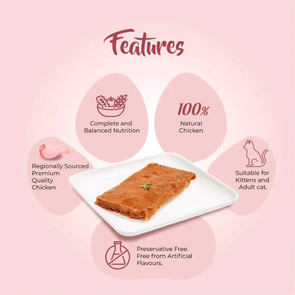 Kennel Kitchen Chicken in Jelly Kitten & Adult Cat Wet Food (All Life Stage)