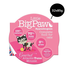 Little Big Paw Atlantic Tuna Mousse Cat Wet Food