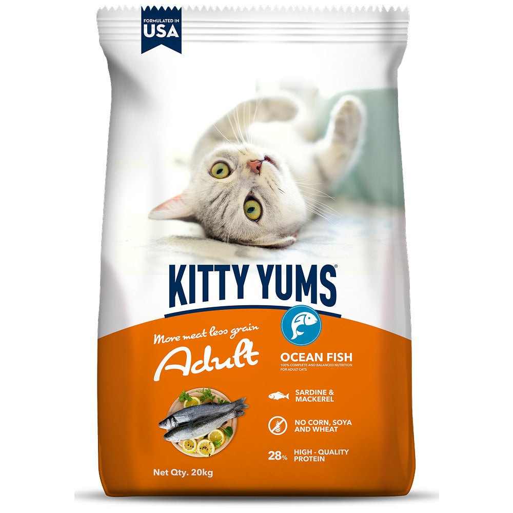Kitty Yums Ocean Fish Adult (1+ years) Cat Dry Food