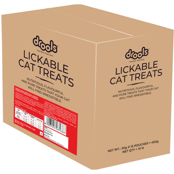 Drools Real Chicken Creamy Lickable Cat Treats