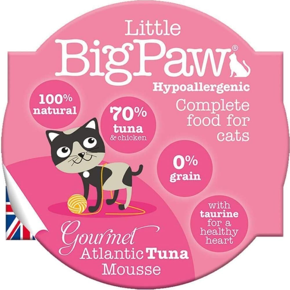 Little Big Paw Atlantic Tuna Mousse Cat Wet Food