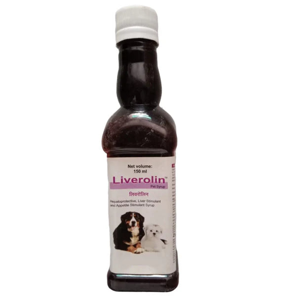Zenex Liverolin Pet Syrup (Liver Tonic) for Dogs and Cats