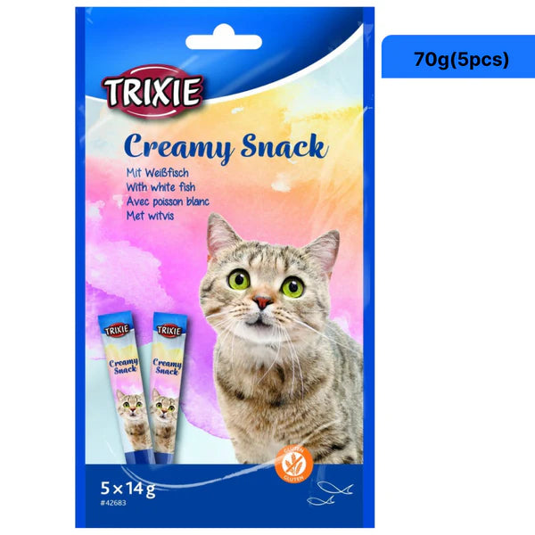 Trixie Snack with White Fish Creamy Cat Treats