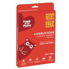 Fresh For Purrs Liverlicious Carrot Supplement for Cats