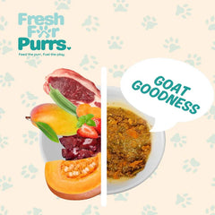 Fresh For Purrs Goat Goodness Wet Food for Cats