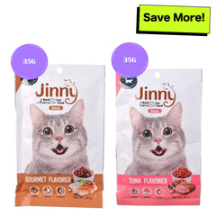 Jinny Gourmet and Tuna Cat Treats Combo
