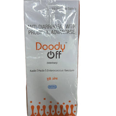 Intas Doody Off (Antidiarrhoel & Probiotic) for Dogs and Cats