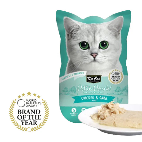 Kit Cat Chicken and Saba in Aspic Cat Wet Food