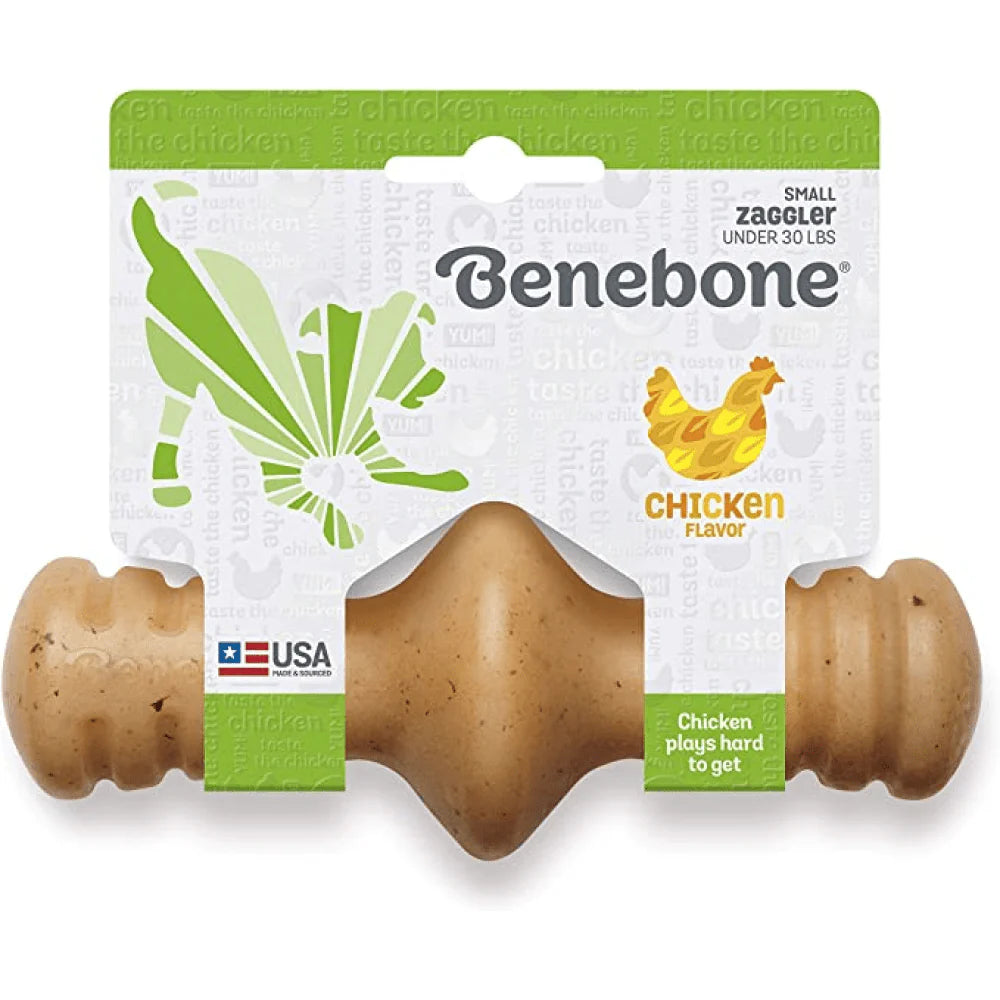 Benebone Chicken Flavored Zaggler Chew Toy for Dogs