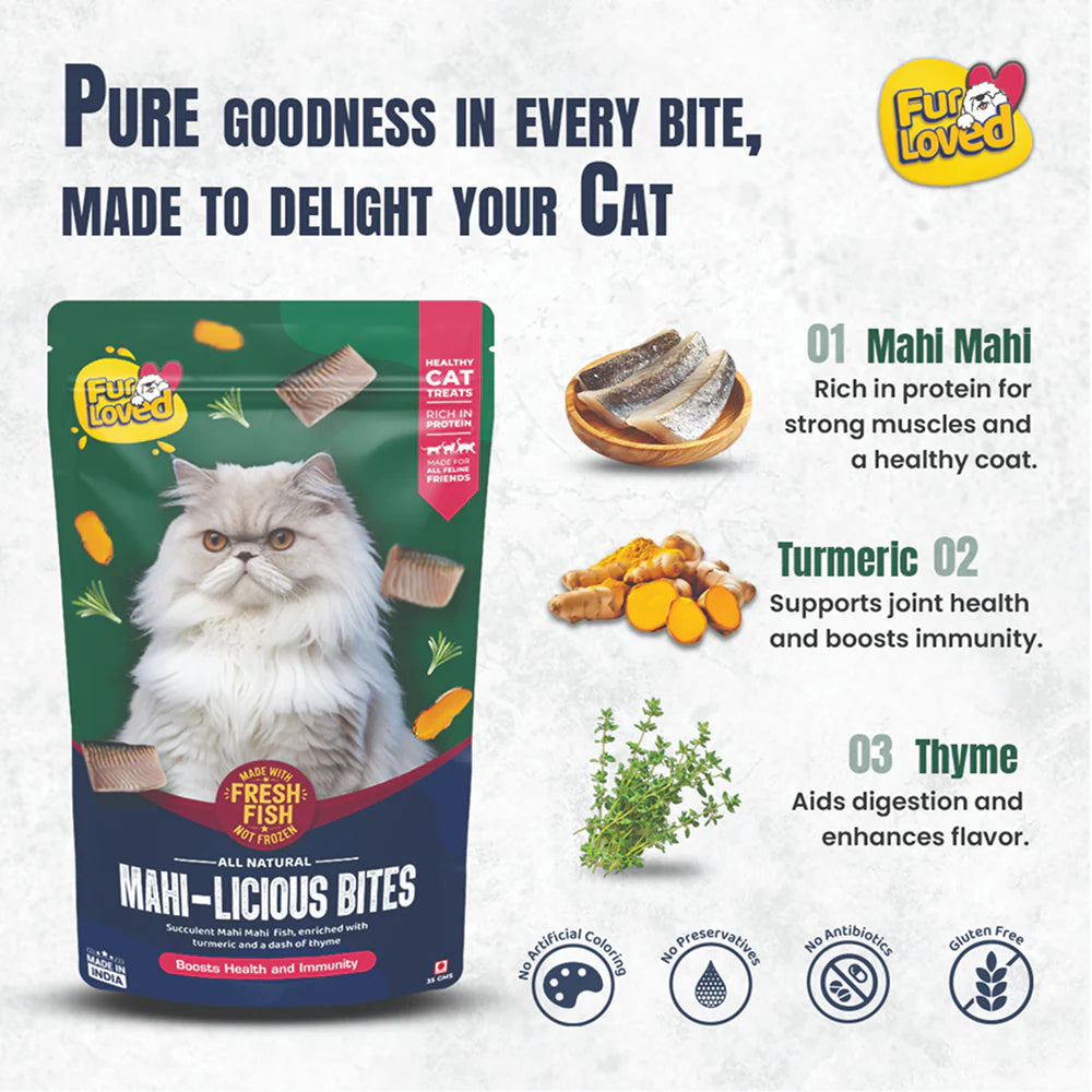 FurLoved Mahi licious Bites Cat Treats