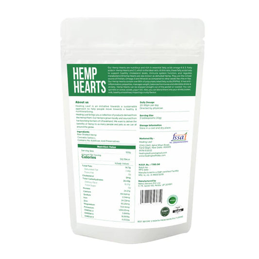 Healing Leaf Hemp Hearts for Dogs and Cats