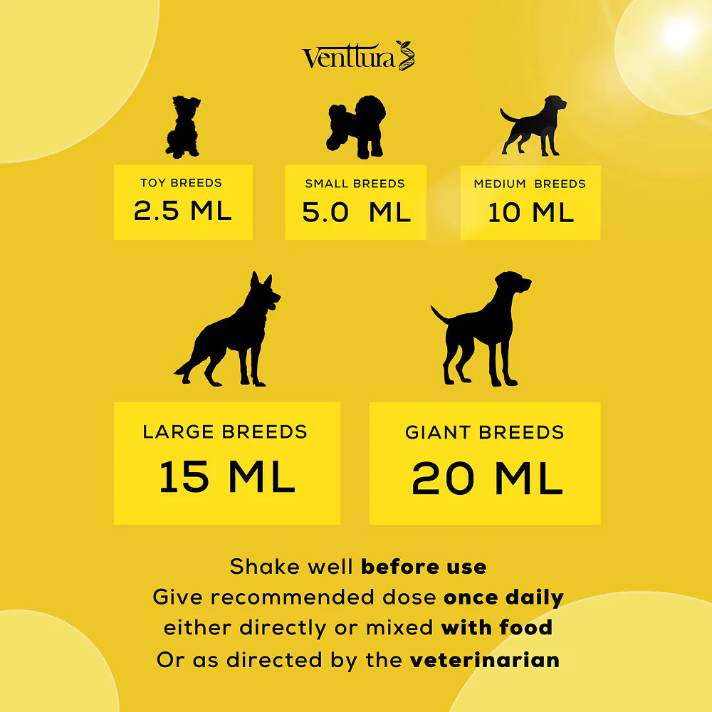 Venttura Livo Plus Liver Supplement Syrup for Dogs