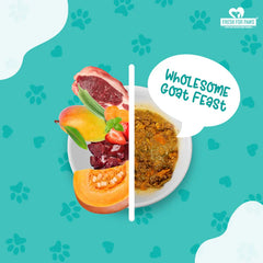 Fresh For Paws Wholesome Goat Feast Wet Food for Cats and Dogs (300g)