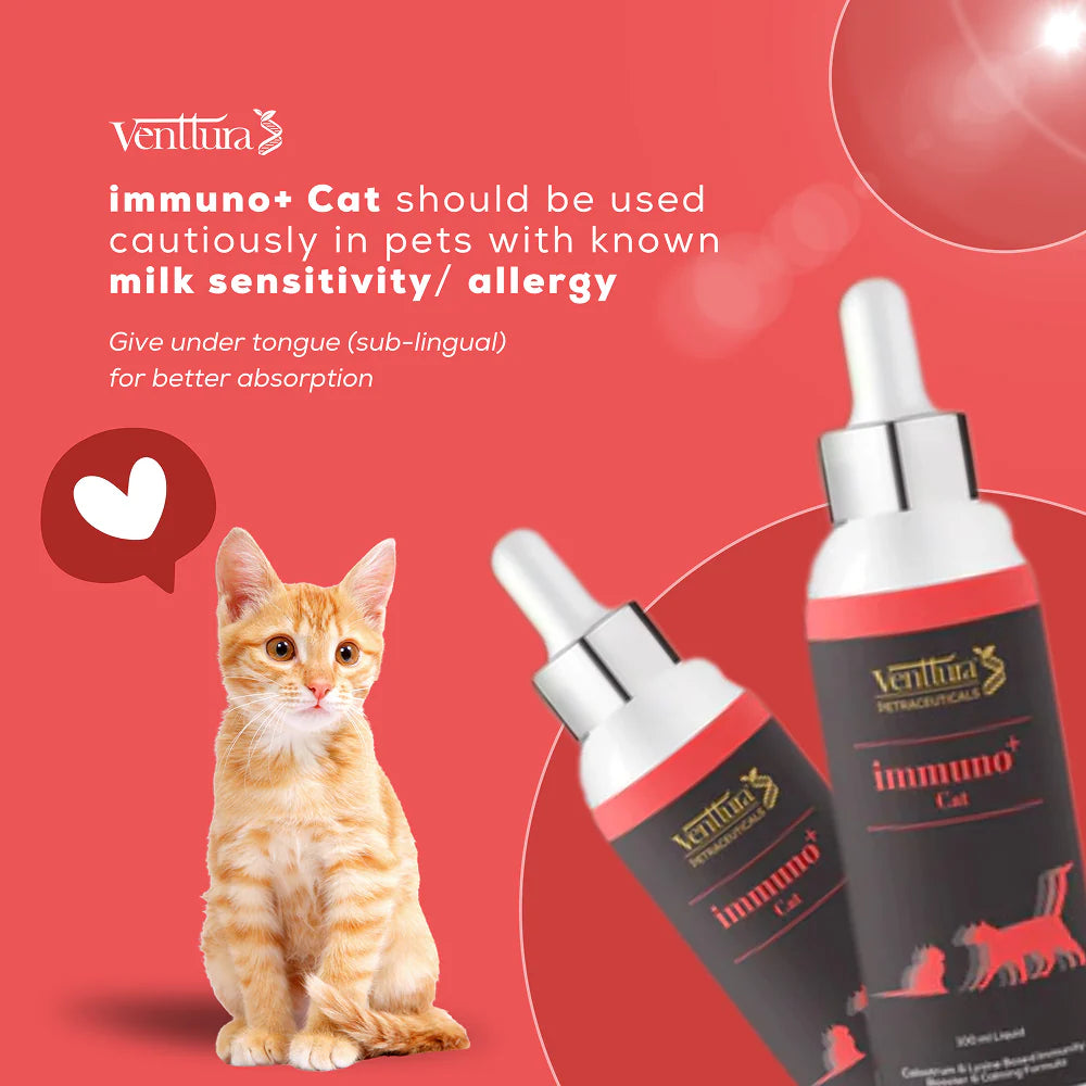 Venttura Immunity Booster & Calming Supplement for Cats