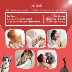 Venttura Immunity Booster & Calming Supplement for Cats