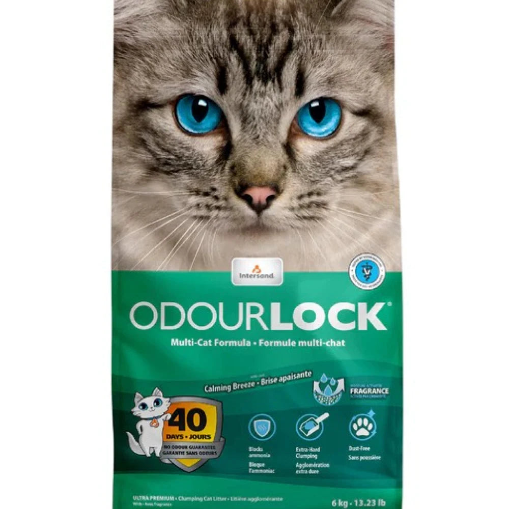 Intersand Scented Odour Lock Calming Breeze Cat Litter