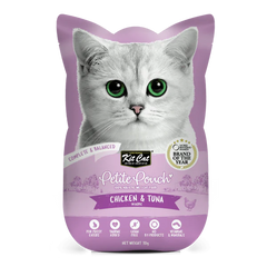 Kit Cat Chicken & Tuna, Chicken & Salmon and Classic Tuna Cat Wet Food Combo