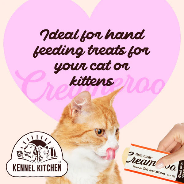 Kennel Kitchen Creameroo Crab with Mackerel Creamy Cat Treats