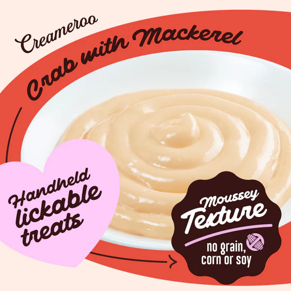Kennel Kitchen Creameroo Crab with Mackerel Creamy Cat Treats