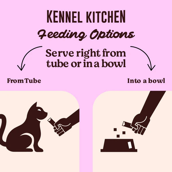 Kennel Kitchen Creameroo Crab with Mackerel Creamy Cat Treats