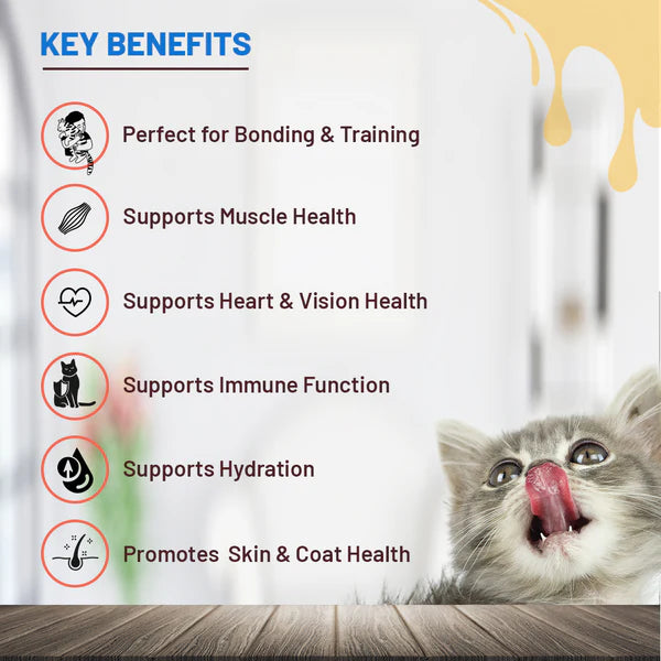 Active Lickable Tuna & Ocean Fish Creamy Cat Treats