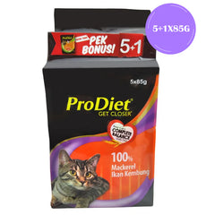 ProDiet 100% Mackeral Ikan Kembung Adult Cat Wet Food