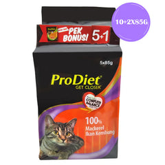 ProDiet 100% Mackeral Ikan Kembung Adult Cat Wet Food
